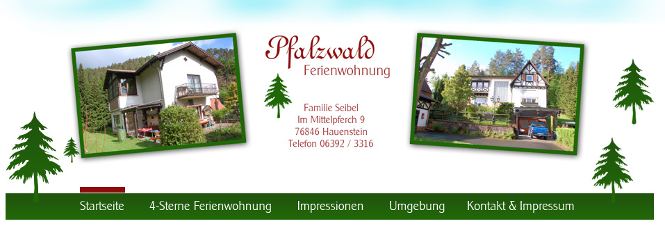4 Sterne Ferienwohnung in Hauenstein / Pfälzerwald
