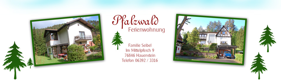 Ferienwohnung in Hauenstein / Pfälzerwald